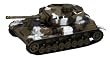 Power Tank Pullback - Brown w/ Open Turret