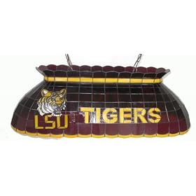 Louisiana State LSU Tigers 42 BILLIARD POOL TABLE LIGHT LAMP
