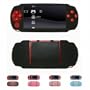 BLACK Sony Playstation Portable PSP Slim 3000 Anti-Slip Silicone Case Skin Protector Cover+ Free Screen Protector (Many Colors Available)