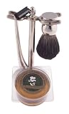 Colonel Ichabod Conk 4pc Chrome Shave Set