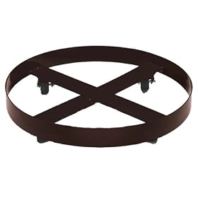 Lincoln Lubrication 84377 Band Style Drum Dolly for 400 lbs. 55 Gallon Refinery Containers by Lincoln