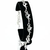 Dolphin Anklet Sterling Silver 10