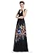 Ever Pretty Floral Printed Sleeveless V Neck Maxi Dress 08724
