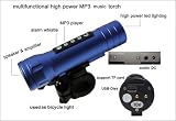 2gb Multifunctional Mp3 Magic Torch Led Flashlight,camping Flashlight Led Portable Torch