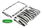 Black & White Zebra Design Snap On Hard Case for Motorola Atrix 4G MB860 Ph ....