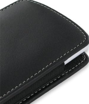 PDair Leather Cover for Acer Liquid A1 (S100) - Vertical Pouch Type with Belt Clip (Black)