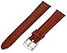 Timex Men's Q7B765 Genuine Padded Oiled Leather 18mm Brown Replacement Watchband