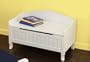KidKraft Nantucket Toybox w/pink cushion