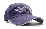 One Size Baseball Cap: Dangleberry Music Hat in Navy/Grey