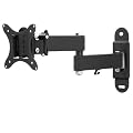TecTake Supporto Staffa Porta per 10 - 26 Inclinabile e Girevole Muro TV VESA 75x75 + 100x100