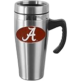NCAA Steel Travel Mug with Handle