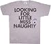 Junk Food Looking For Little Miss Naughty Gray T-shirt Tee