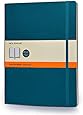 Moleskine Classic Colored Notebook, Extra Large, Ruled, Underwater Blue, Soft Cover (7.5 x 10)