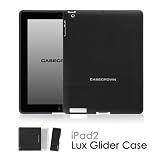 CaseCrown Lux Glider Case (Black Obsidian) for Apple iPad 2