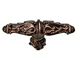 Carpe Diem Hardware Carpe Diem 1047-22 Acanthus Oil Rub Bronze Leaves large knob romanesque style w/