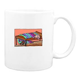 Mug with body, individual, mouse, person, human, persons, blanket, people, sleeping, bed by Blankets & Throw Comforters