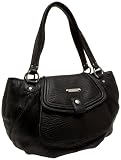 Calvin Klein Textured Leather Satchel