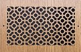 Pattern Cut 1812G Cherry G G Series 12 x 18 Wood Return Air Register