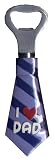I Love Heart Dad Manual Bottle Opener - 5.5 X 1.65