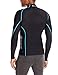 SKINS Men's A200 Thermal Long Sleeve Compression Top with Mock Neck