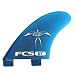 FCS DT Performance Glass Sidebite Longboard Fin Set - Multiple Colors Avail