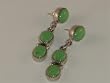 Turquoise Sterling Silver Post Earrings - ER-0075