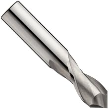 Magafor 8090 Carbide Micro Drill Mill, Inch and Metric, Uncoated (Bright) Finish, 90 Deg Point Angle, 2 Flutes, 1-1/2" Overall Length, 1.4mm Cutting Diameter, 3mm Shank Diameter