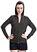 Zip Hoodies for Women - 100% Cashmere - by Citizen Cashmere (Dark Grey/Navy)