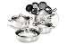 Karcher 113027 Edelstahl Kochtopf Set Sonja 13-teilig - induktionsgeeignet