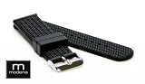 20mm MODENA Rubber Tire Tread Watch band w/ Tang buckle