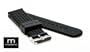 20mm MODENA Rubber Tire Tread Watch band w/ Tang buckle