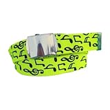 Produkt-Bild: Gewebe-G&uuml;rtel BLACK NOTES neonyellow