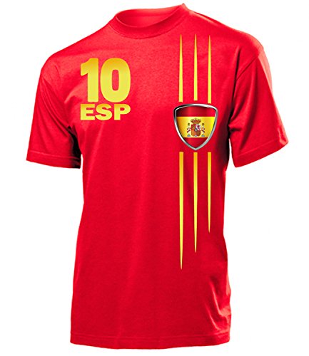 FUSSBALL – SPANIEN FANSHIRT 3211(H-R) Gr. XXL
