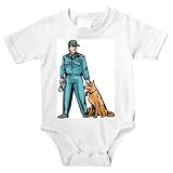 Onesie with watcher, alsatian, dogs, shepherd, sheepdog, guard, police, security, german, watchman, dog