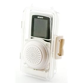 Tuff-Luv Crystal polycarbonate Splash-Box Speaker system for Sony NWZ-A826 NWZA826 NWZ-A828 NWZA828 NWZ-A829 NWZA829
