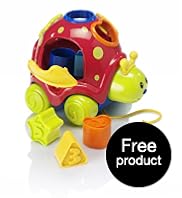 Shape Sorter Ladybug
