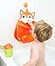 Toy Organizer Bag and a Rinse Cup in 3 Lovely Variations.the Best Practical Bathtime Gift Set for Your Child. Purple/pink. Orange/green. Blue/pink (orange)