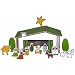 Dick Bruna 22 Piece Wooden Nativity Playset - From the Creator of Miffy