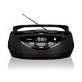 Goodmans GPS188IPXI Portable FM CD Boombox with Universal Dock for iPod