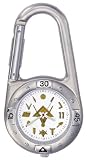 Masonic Series Square and Compass Carabiner Clip-On Watch, # 9070SSC