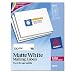 Avery 6879 White laser labels for color printing, 1-1/4 x 3-3/4 label, 300 labels/pack