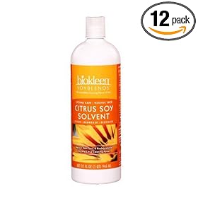 Biokleen Soy Blends Citrus Soy Solvent, 32-Ounce Bottles (Pack of 12)