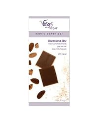 Vosges Barcelona Chocolate Bar, 3-Ounce Bars (Pack of 4)
