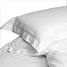 Percale Oxford Pillow Cases - Pair (White) Image