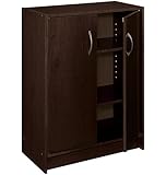 ClosetMaid 8925 Stackable 2-Door Organizer, Espresso