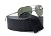 PRADA SPR53M SPR 53M 5AV3O1 5AV-3O1 GUNMETAL FRAME GREEN LENS SUNGLASSES SHADES 61MM
