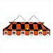 Imperial Cincinnati Bengals Licensed 40-Inch Rectangular Stained Glass Billiard Table Light