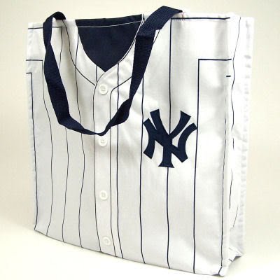 NEW YORK YANKEES JOBA CHAMBERLAIN JERSEY TOTE BAG