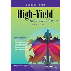 High-yield Behavioral Science (High-yield): Comprehensive USMLE Step 1 (High-yield Series)