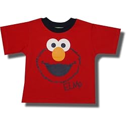Elmo Classic Red Short Sleeve T-Shirt for toddlers